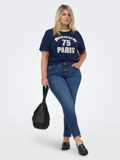Clearance CARWILLY Skinny fit Ankellængde Jeans Dame Jeans|Jeans