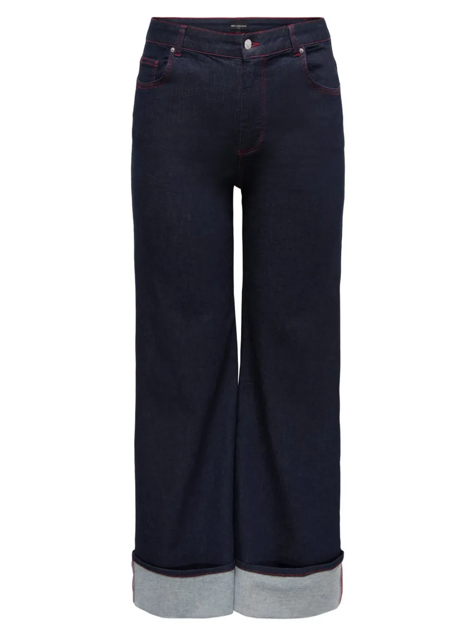 Outlet CARWILLY Wide leg fit Jeans Dame Jeans|Jeans