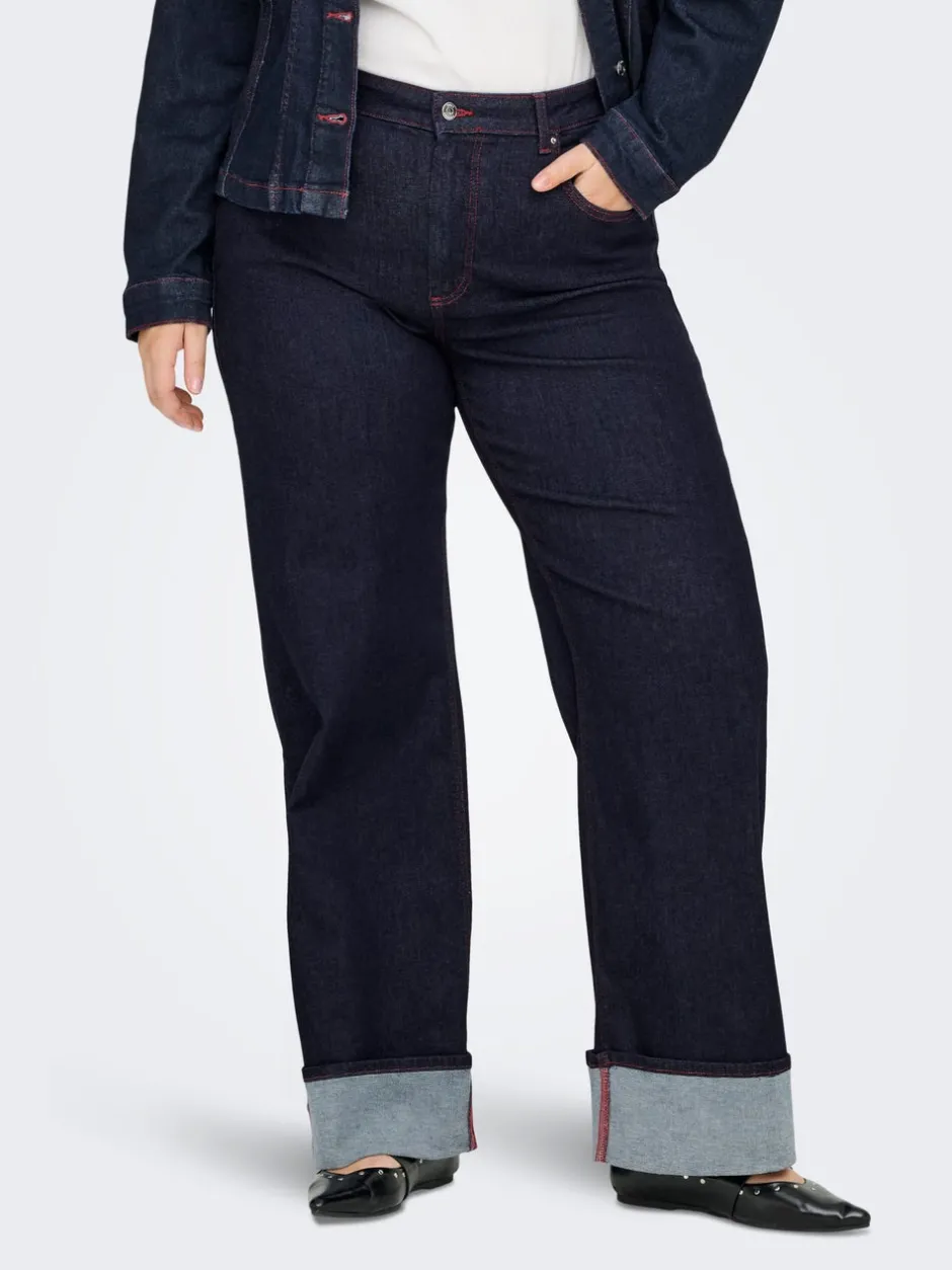 Outlet CARWILLY Wide leg fit Jeans Dame Jeans|Jeans