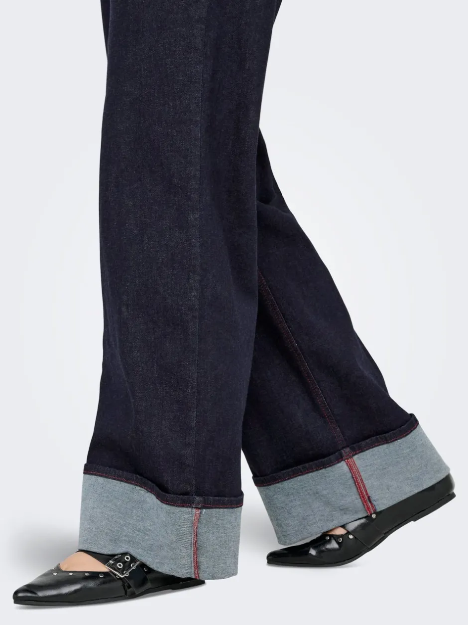 Outlet CARWILLY Wide leg fit Jeans Dame Jeans|Jeans