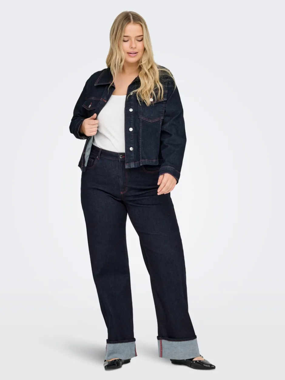 Outlet CARWILLY Wide leg fit Jeans Dame Jeans|Jeans