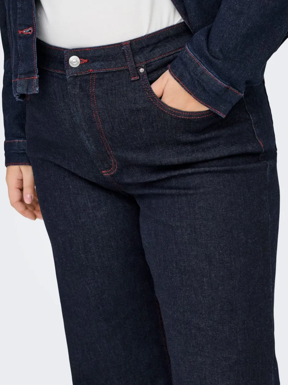 Outlet CARWILLY Wide leg fit Jeans Dame Jeans|Jeans