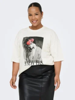Hot CARWINOVA T-shirt Dame Toppe