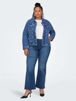 Outlet CARWONDER Denimjakke Dame Jakker Og Frakker|Denimjakker