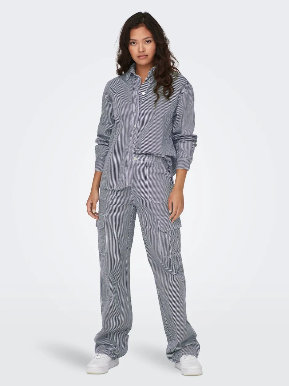 New JDYABBY Wide leg fit Bukser i wide fit Dame Bukser