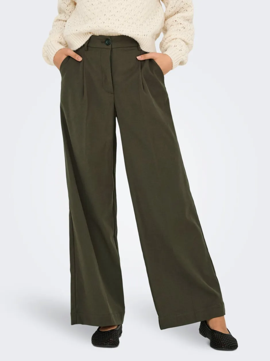 Online JDYASHER Wide leg fit Bukser Dame Bukser
