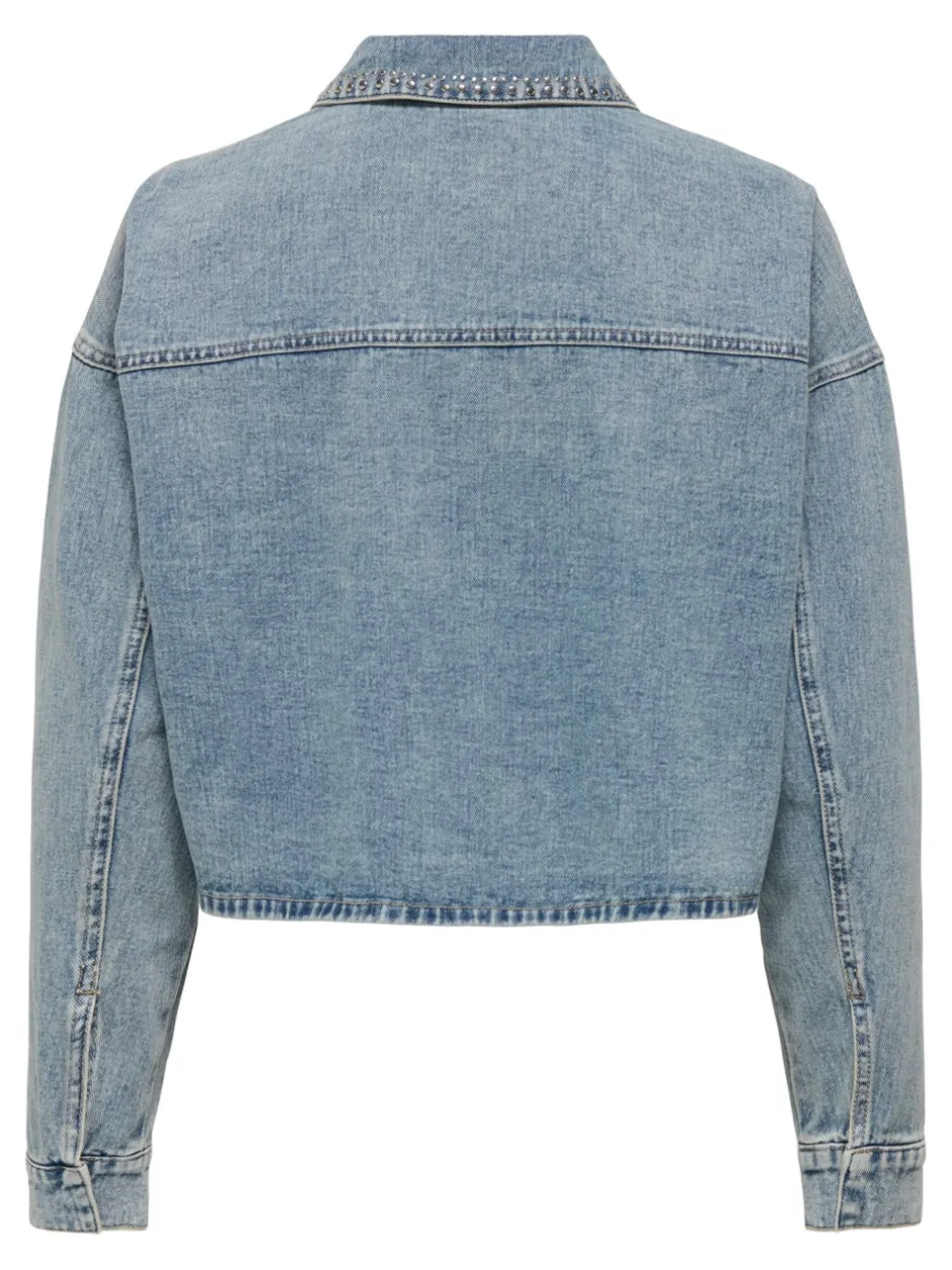 Hot JDYASPEN Denimjakke Dame Jakker Og Frakker