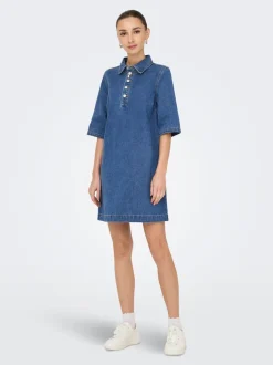 Online JDYBELLA Midikjole Dame Kjoler|Double Denim
