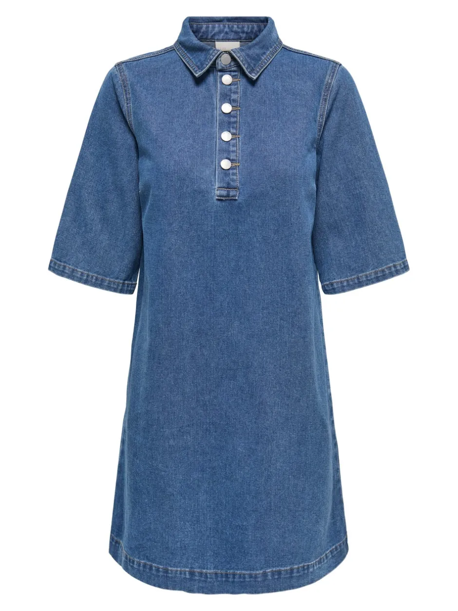 Online JDYBELLA Midikjole Dame Kjoler|Double Denim
