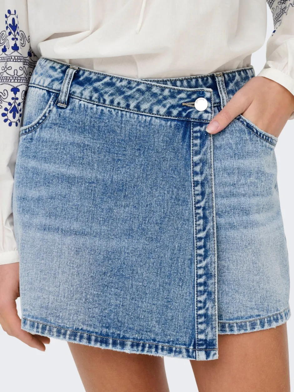 Clearance JDYBELLA Skorts Skort Dame Shorts|Double Denim