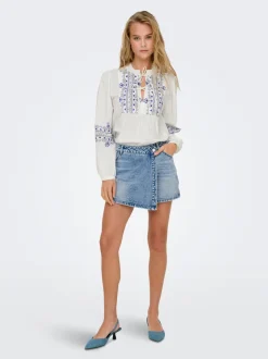 Clearance JDYBELLA Skorts Skort Dame Shorts|Double Denim