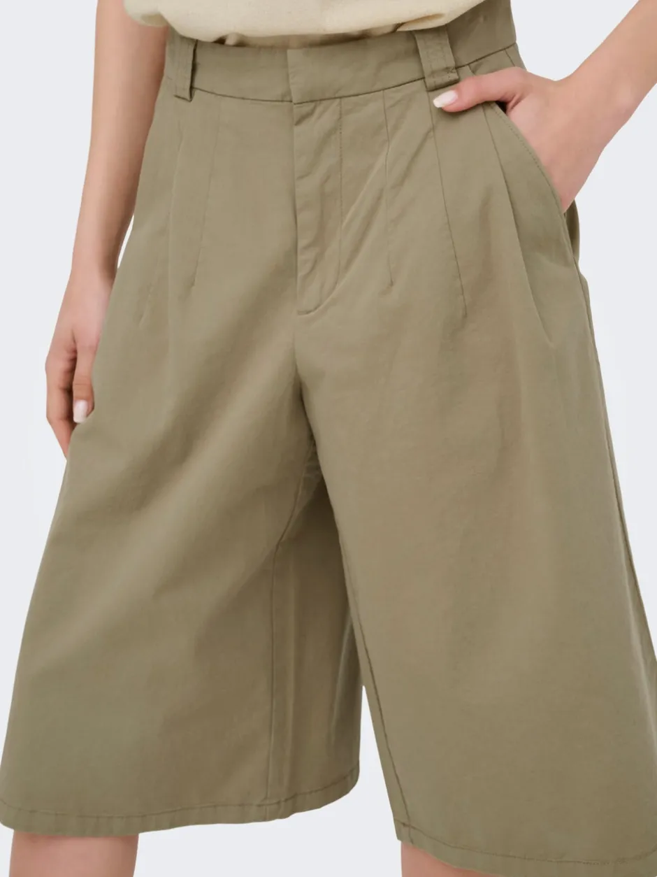 New JDYBIANCA Høj talje Regular fit Bermuda-shorts Dame Shorts
