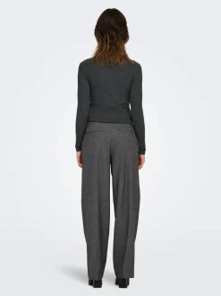 New JDYBLOOM Tapered fit Bukser i wide fit Dame Bukser
