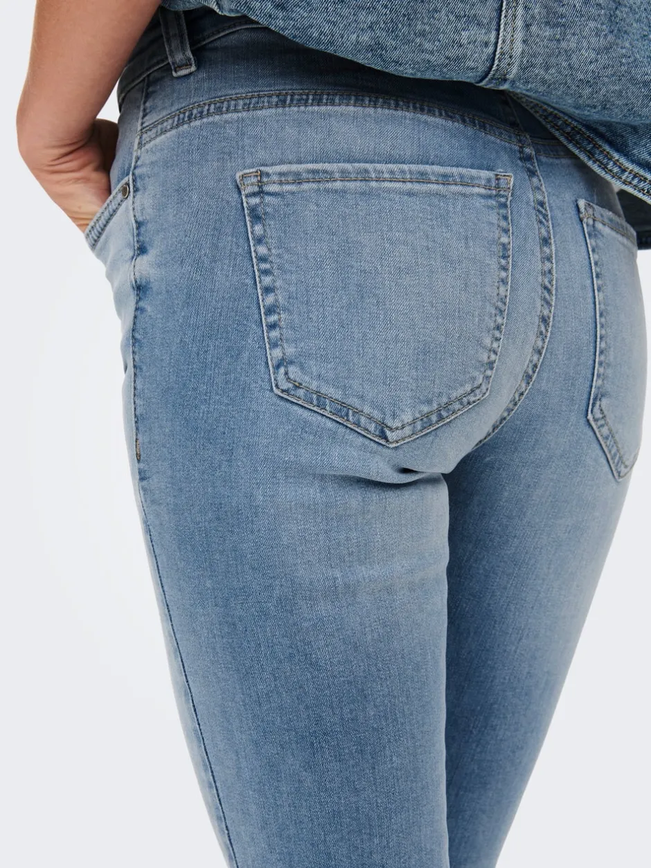 Sale JDYBLUME Mellemhøj talje Skinny fit Jeans Dame Jeans|Jeans