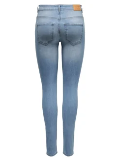 Sale JDYBLUME Mellemhøj talje Skinny fit Jeans Dame Jeans|Jeans