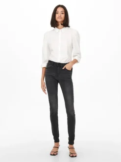 New JDYBLUME Mellemhøj talje Skinny fit Jeans Dame Jeans|Jeans