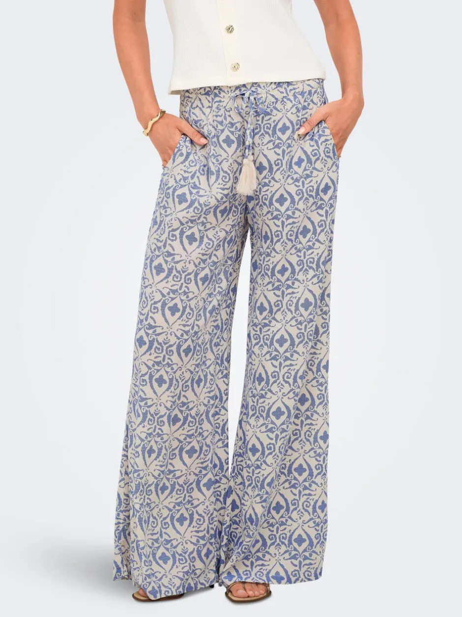 JDYBREE Wide leg fit Bukser i wide fit Dame Bukser