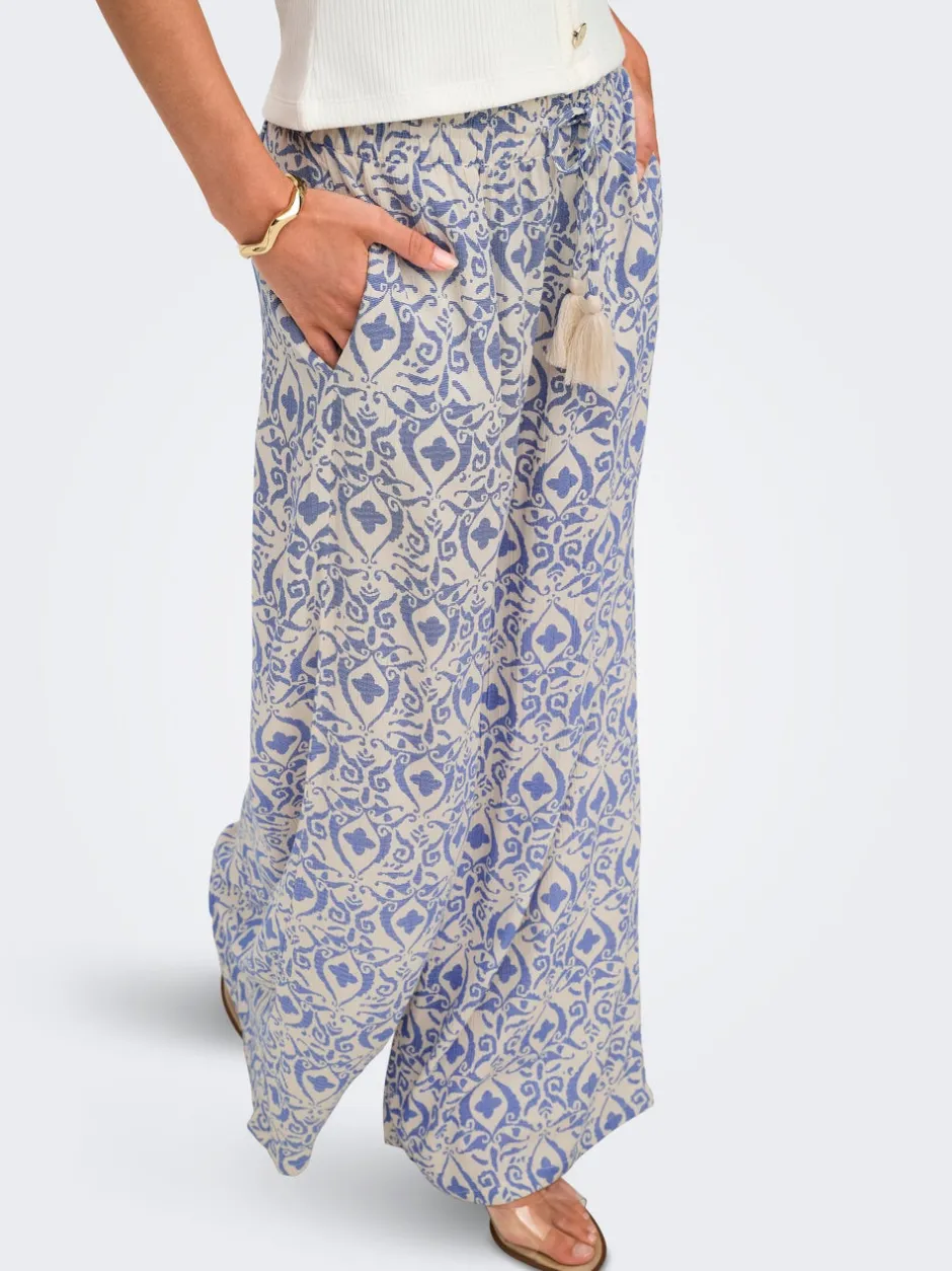 JDYBREE Wide leg fit Bukser i wide fit Dame Bukser