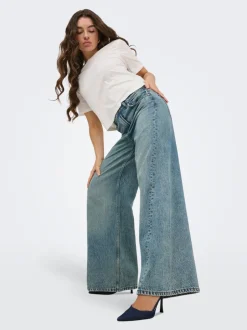 JDYCARINA Høj talje Wide leg fit Jeans Dame Jeans|Jeans