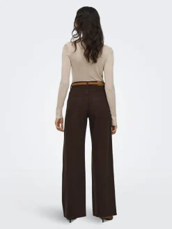 Sale JDYCARINA Høj talje Wide leg fit Jeans Dame Jeans|Jeans