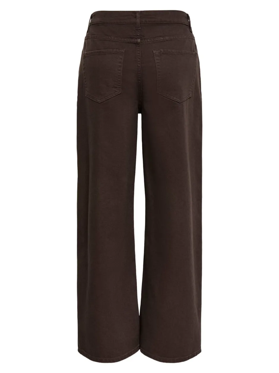 Sale JDYCARINA Høj talje Wide leg fit Jeans Dame Jeans|Jeans