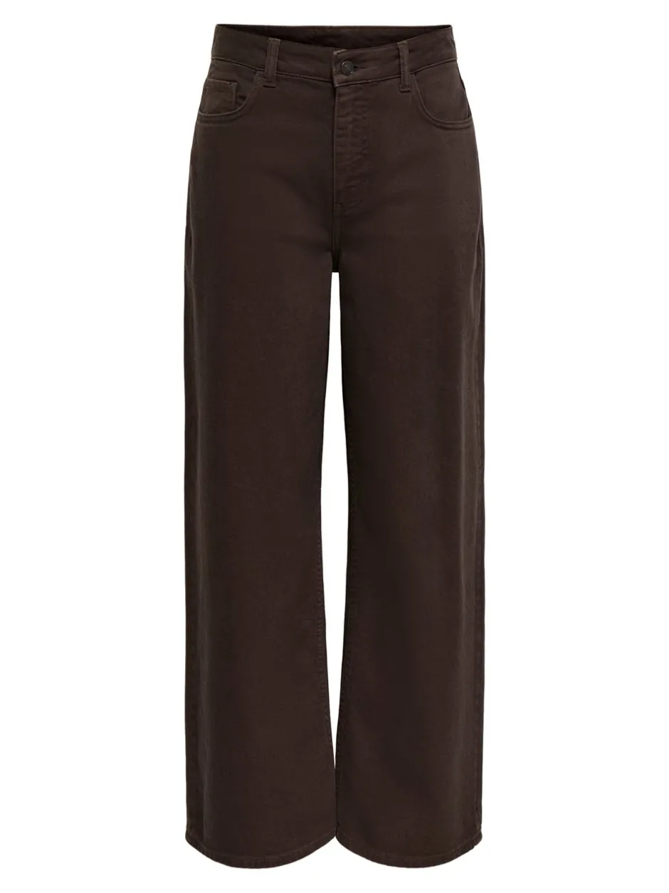 Sale JDYCARINA Høj talje Wide leg fit Jeans Dame Jeans|Jeans
