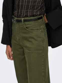 Discount JDYCARINA Høj talje Wide leg fit Jeans Dame Jeans|Jeans