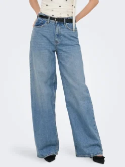 Outlet JDYCARINA Høj talje Wide leg fit Jeans Dame Jeans|Jeans