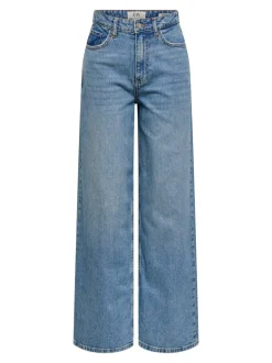 Outlet JDYCARINA Høj talje Wide leg fit Jeans Dame Jeans|Jeans