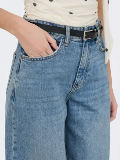 Outlet JDYCARINA Høj talje Wide leg fit Jeans Dame Jeans|Jeans