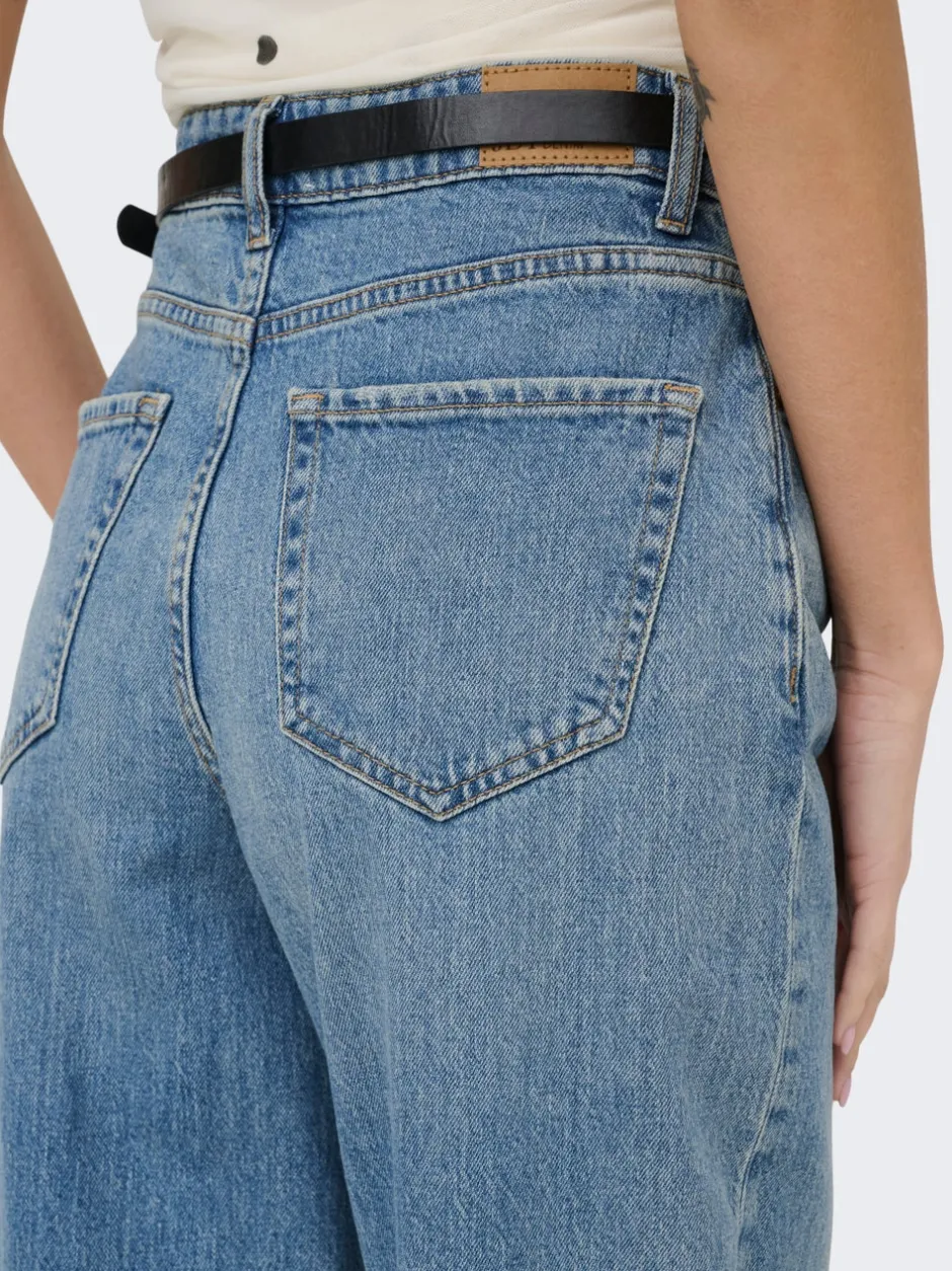 Outlet JDYCARINA Høj talje Wide leg fit Jeans Dame Jeans|Jeans