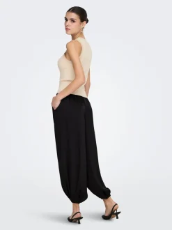 Discount JDYCASSY Balloon fit Bukser i wide fit Dame Bukser