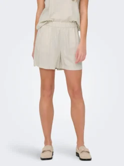 Outlet JDYCAYA Høj talje Regular fit Hør Shorts Dame Shorts
