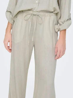 Online JDYCAYA Wide leg fit Hør Bukser Dame Bukser