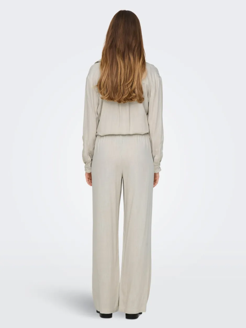 Online JDYCAYA Wide leg fit Hør Bukser Dame Bukser