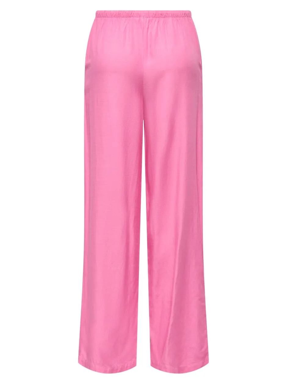 JDYCAYA Wide leg fit Hør Bukser Dame Bukser