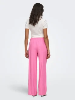 JDYCAYA Wide leg fit Hør Bukser Dame Bukser