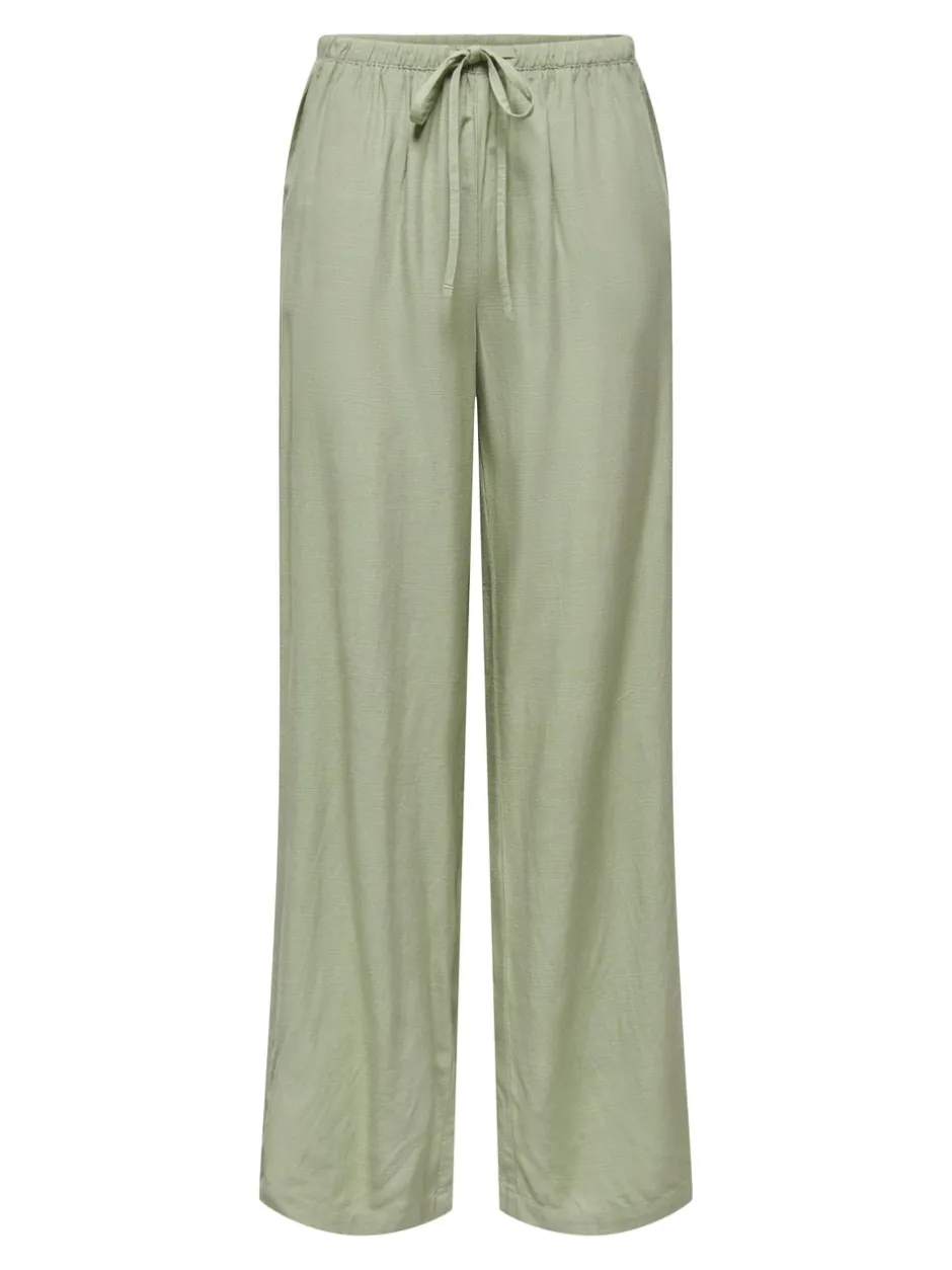 Best JDYCAYA Wide leg fit Hør Bukser Dame Bukser