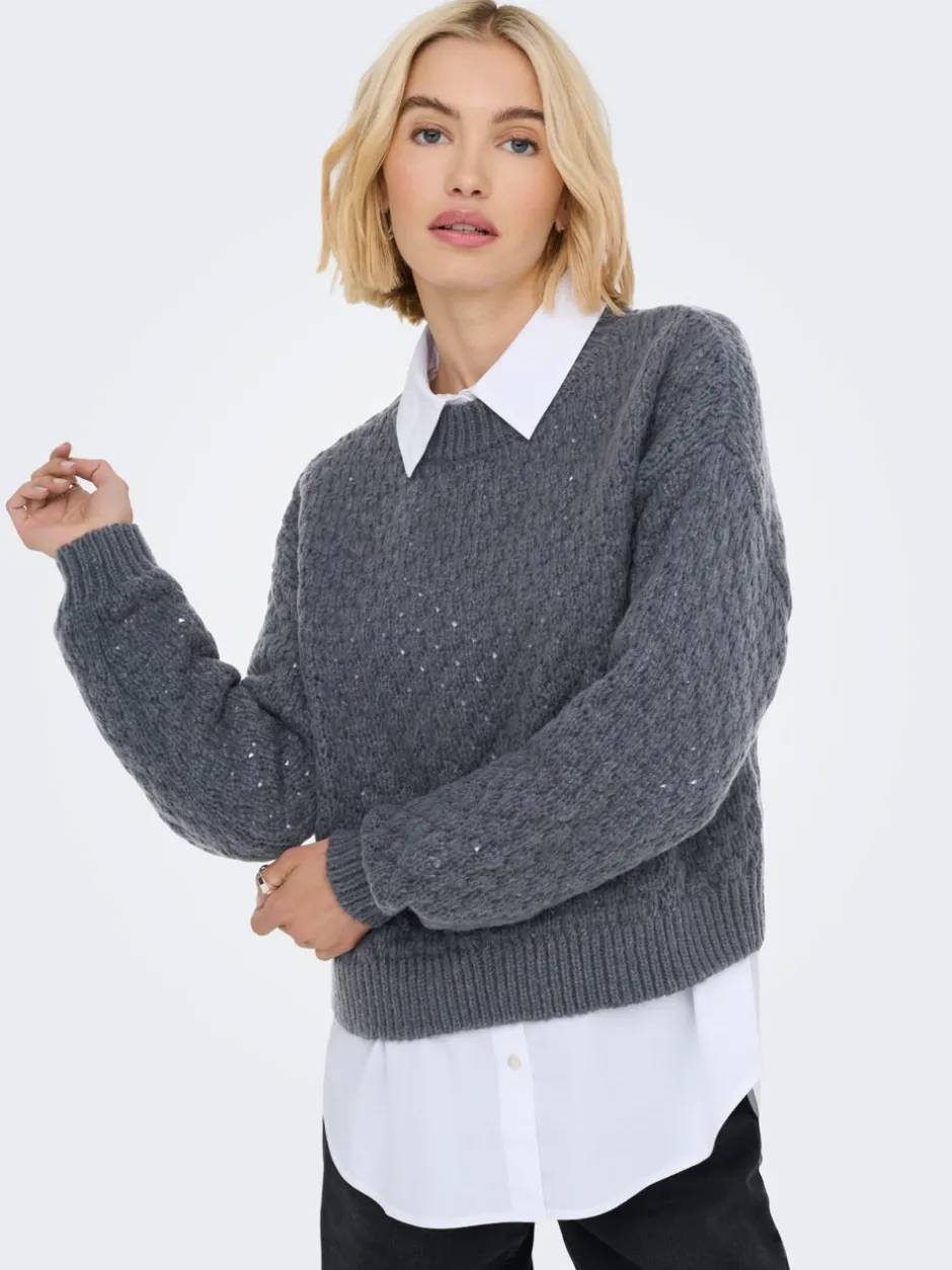 Online JDYCELESTE Striktrøje Dame Strik & Cardigans
