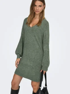 Clearance JDYELANORA Lang kjole Dame Strik & Cardigans|Kjoler