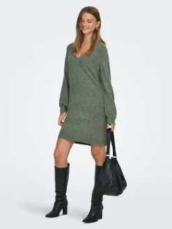 Clearance JDYELANORA Lang kjole Dame Strik & Cardigans|Kjoler
