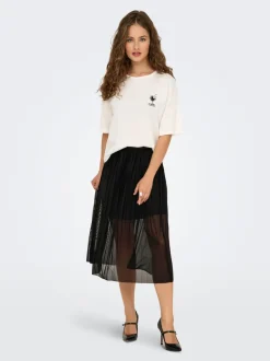 Sale JDYELSA Nederdel Midinederdel Dame Nederdele