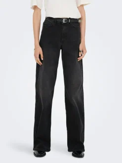 Hot JDYFELINA-FINA Høj talje Wide leg fit Jeans Dame Jeans|Jeans
