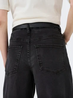 Hot JDYFELINA-FINA Høj talje Wide leg fit Jeans Dame Jeans|Jeans