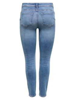 Online JDYFINA Mellemhøj talje Skinny fit Jeans Dame Jeans|Jeans
