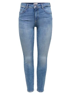 Online JDYFINA Mellemhøj talje Skinny fit Jeans Dame Jeans|Jeans
