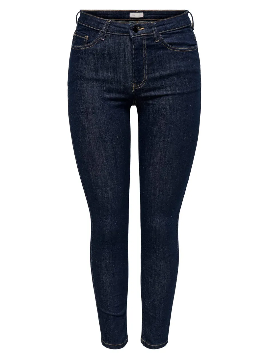 Best JDYFINA Mellemhøj talje Skinny fit Ankellængde Jeans Dame Jeans|Jeans