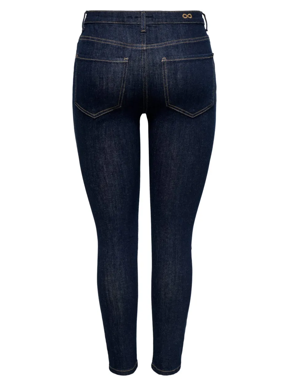 Best JDYFINA Mellemhøj talje Skinny fit Ankellængde Jeans Dame Jeans|Jeans