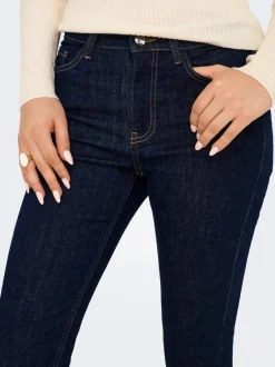 Best JDYFINA Mellemhøj talje Skinny fit Ankellængde Jeans Dame Jeans|Jeans