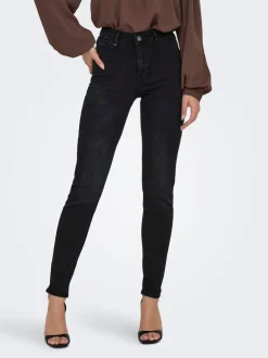 Clearance JDYFINA Mellemhøj talje Skinny fit Ankellængde Jeans Dame Jeans|Jeans